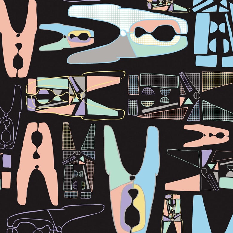 Image of Pegs Wallpaper