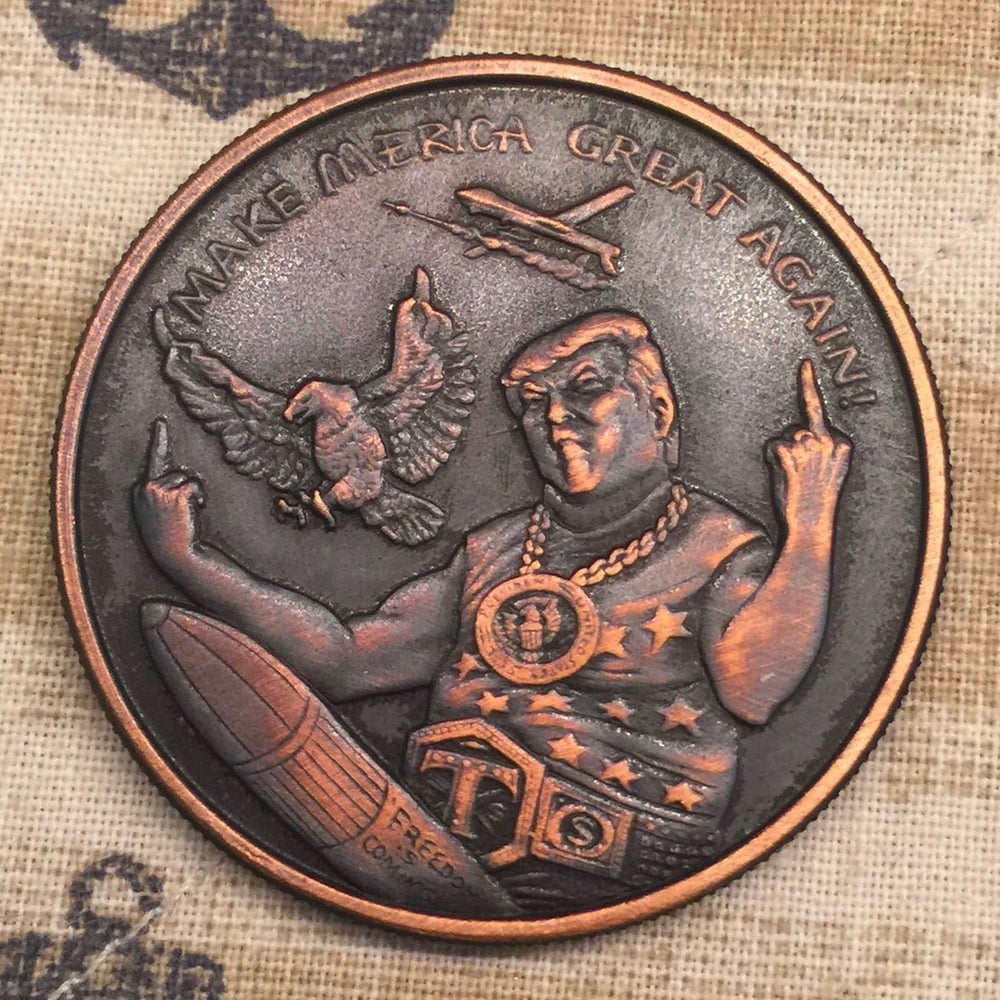Image of Freedom is Coming 1oz Copper Challenge Coin