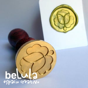Image of Sello de lacre: Flor