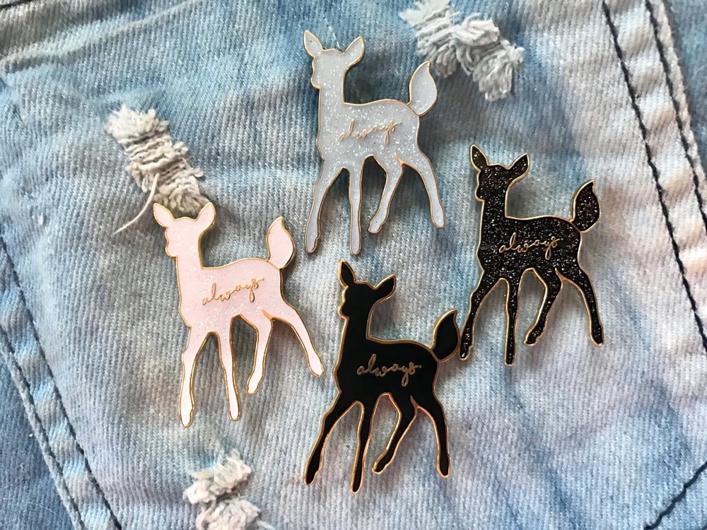 Image of Always Doe Patronus Harry Potter Enamel Pin