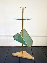 Image 1 of Side Table with Magazine Rack, Italy 1950s