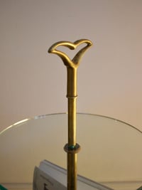 Image 2 of Side Table with Magazine Rack, Italy 1950s