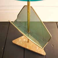 Image 3 of Side Table with Magazine Rack, Italy 1950s