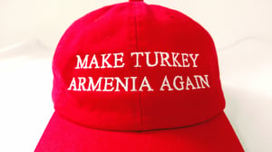 Image of Make Turkey Armenia Again hat- Red