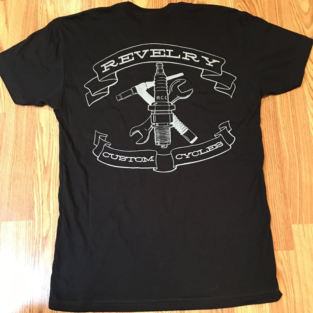 Image of revelry black T shirt
