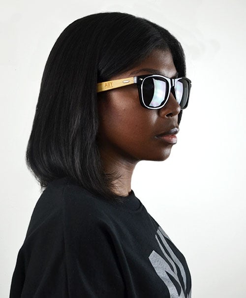 Image of AllY Bamboo Sunglasses