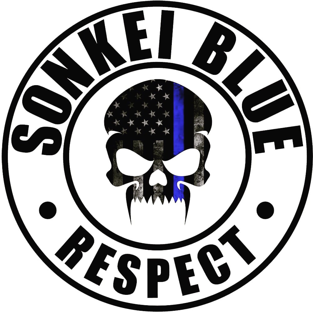 Image of Sonkei Blue Slap Sticker / Die Cut Vinyl Sticker