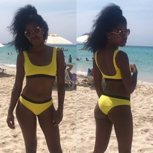 Image of Rita Cheeky Elastic Bikini Bottoms