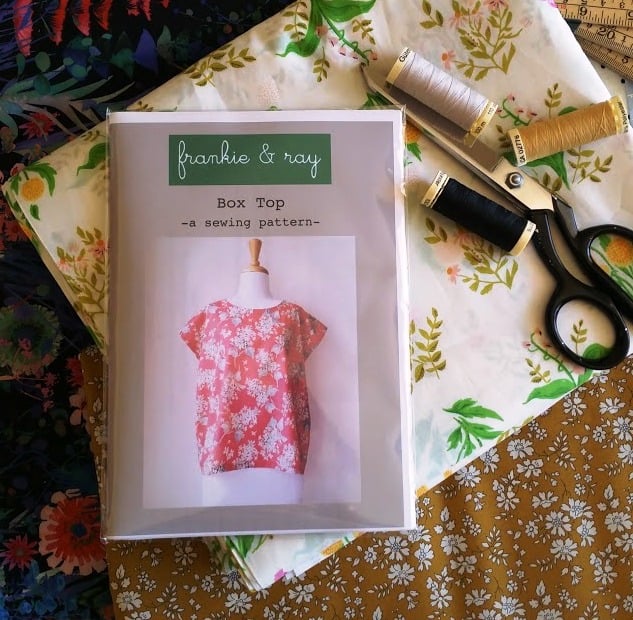 Image of Frankie & Ray Box Top - sewing pattern