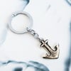 Anchor Sterling Silver Key Chain