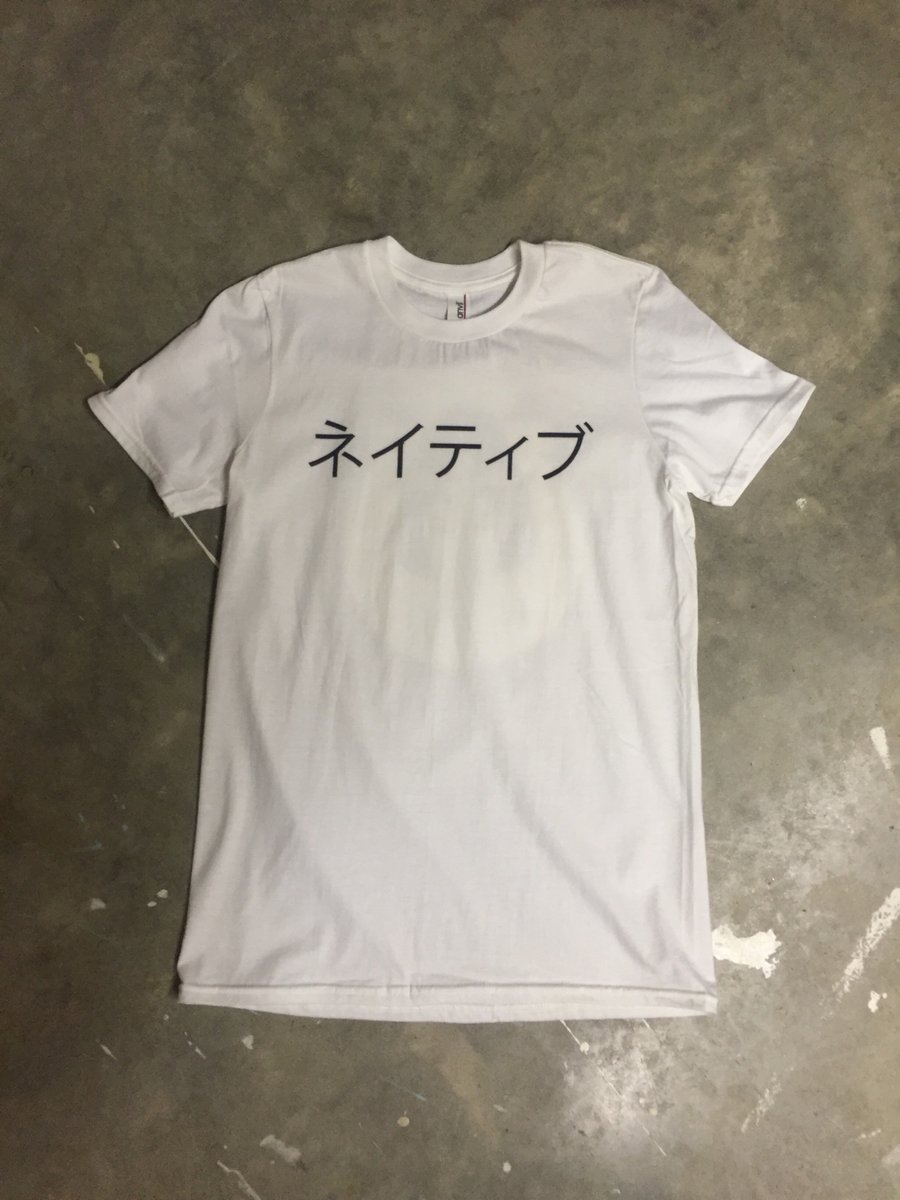 Image of " Native " Japanese tee