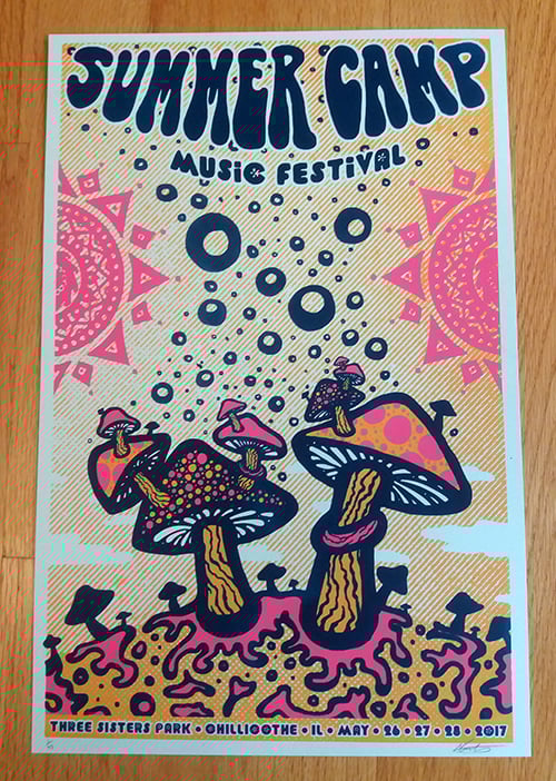 Image of Summer Camp Music Festival 2017 Poster