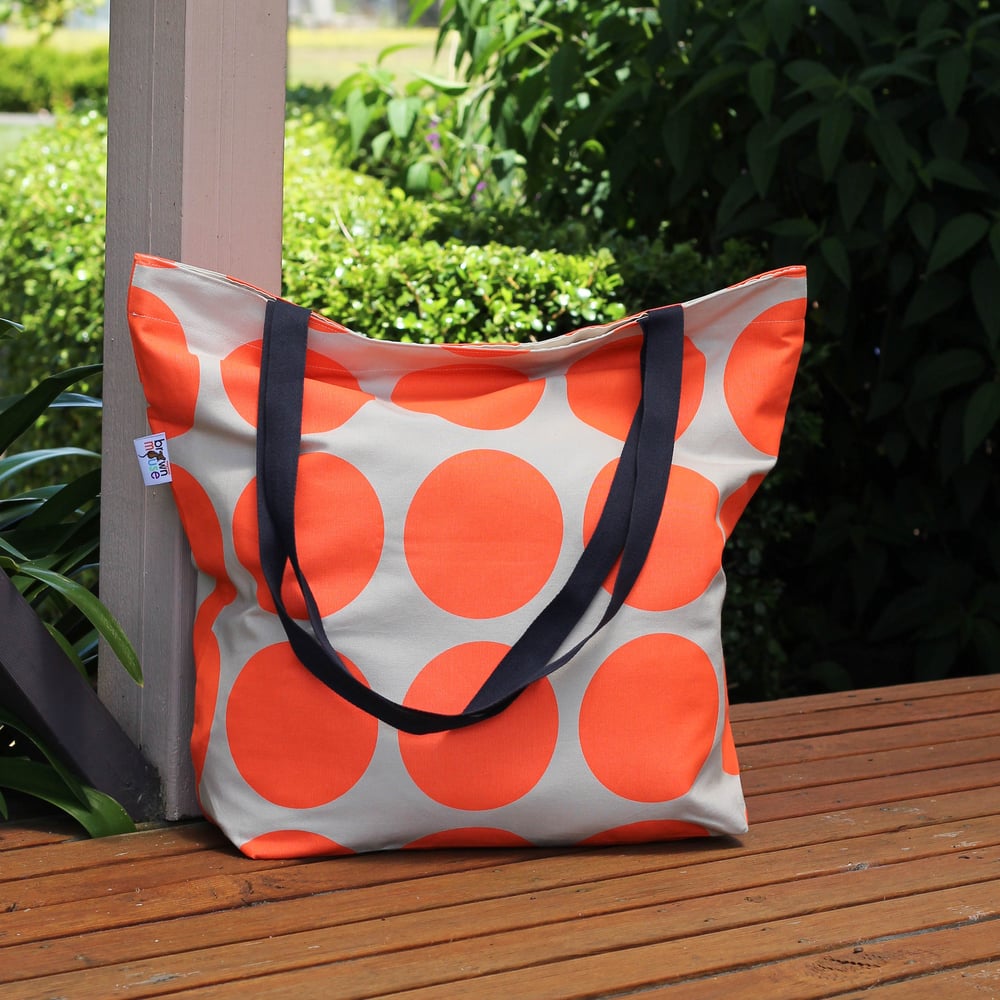 Image of Orange Spot Tote Bag