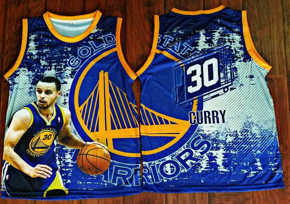 Image of Steph Curry Custom Jersey (In-store Pick-up)