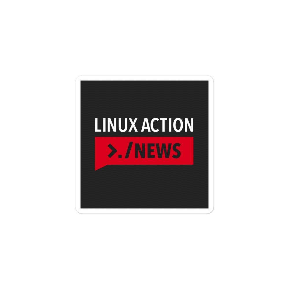 Linux Action News Sticker
