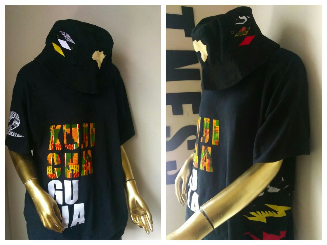 Image of HANDMADE KWANZAA KUJICHAGULIA/SELF DETERMINATION TEE
