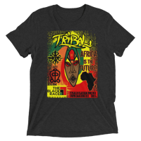 AFRICA IS THE FUTURE TEE (Black Heather)