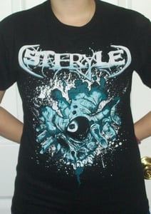 Image of Steryle Blue Peek-a-boo T-Shirt