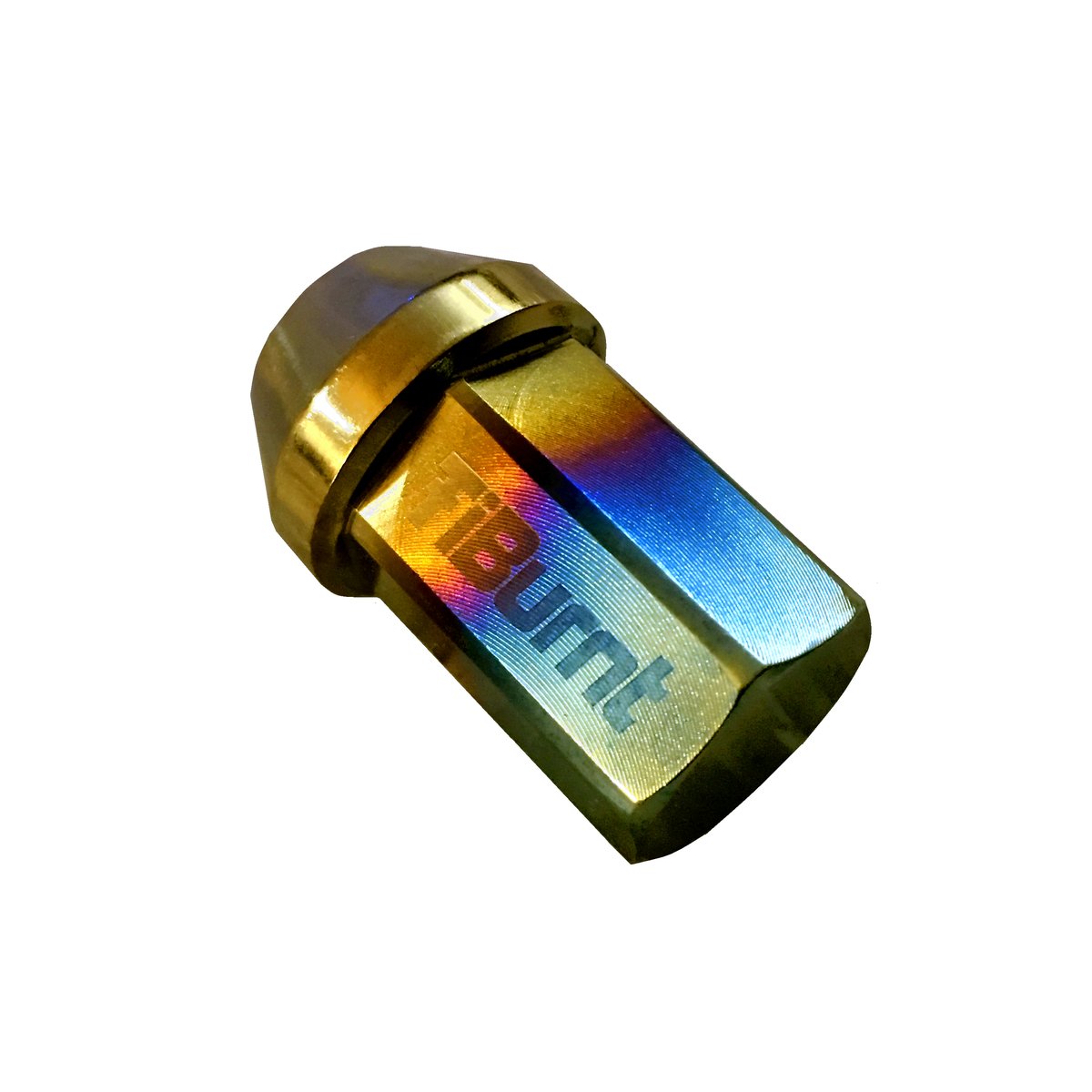 TiBurnt Titanium Lug Nuts Closed End TiBurnt