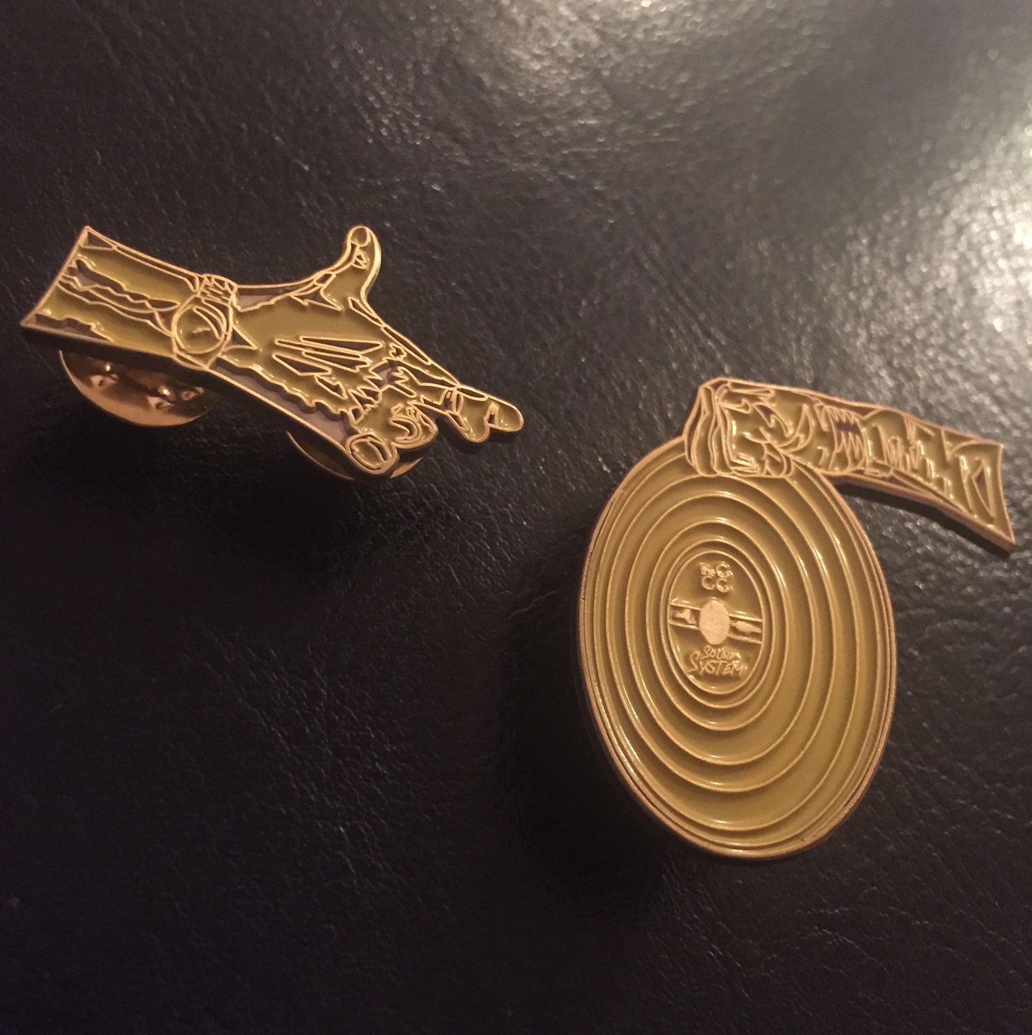 Image of Run Di Riddim Pin Set 
