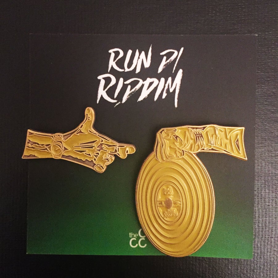 Image of Run Di Riddim Pin Set 