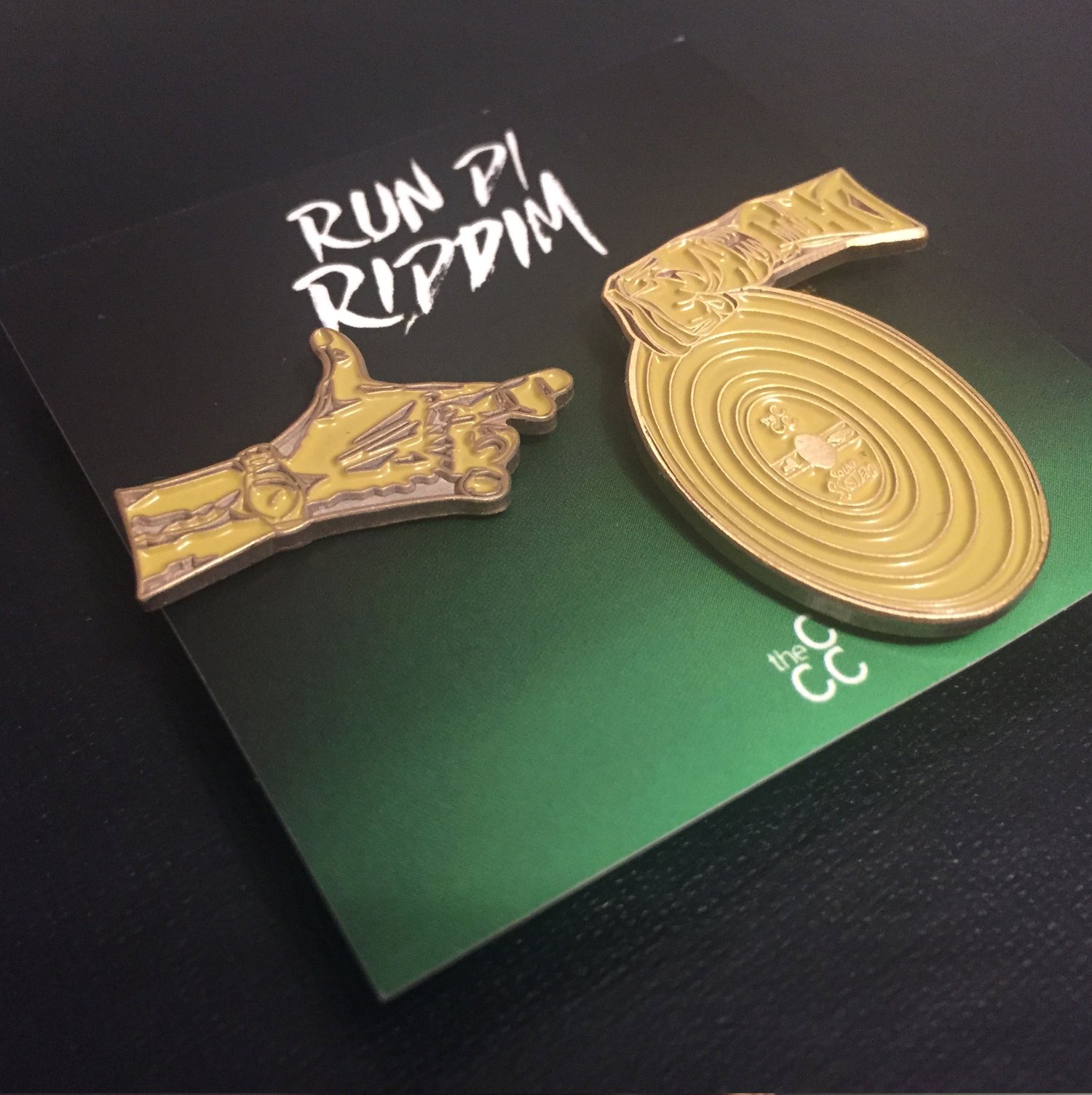 Image of Run Di Riddim Pin Set 