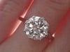 Art Deco Platinum Diamond Solitaire Ring 1.59ct