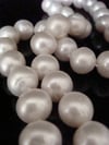 Stunning large cultured freshwater pearl necklace 12mm. 17.5 inches