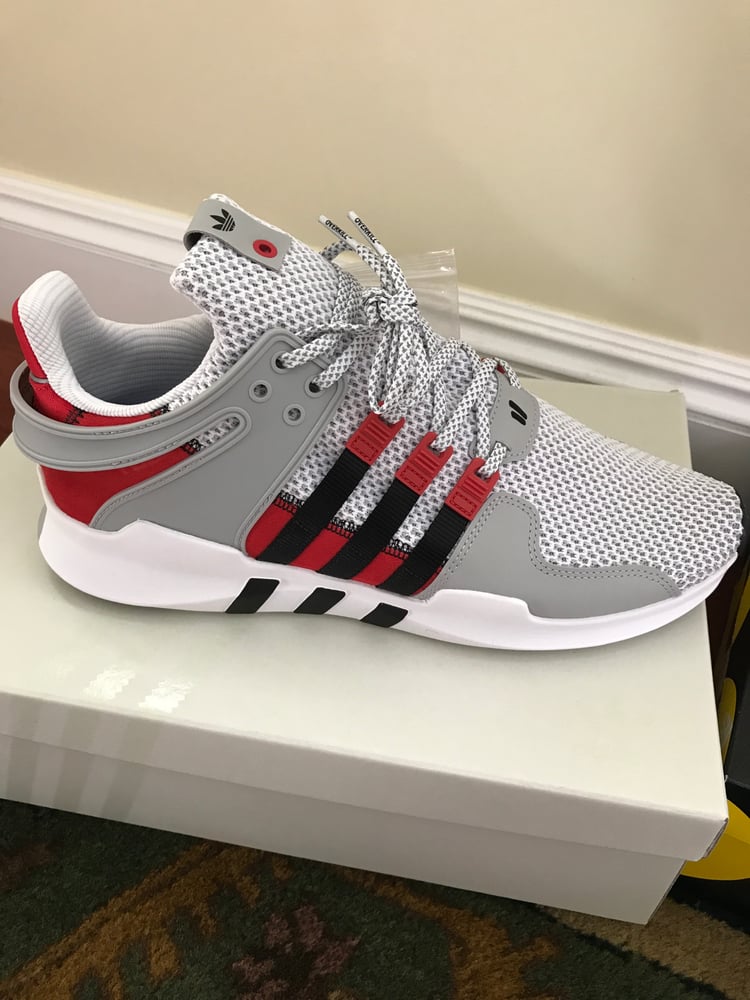 Image of Adidas EQT overkill white