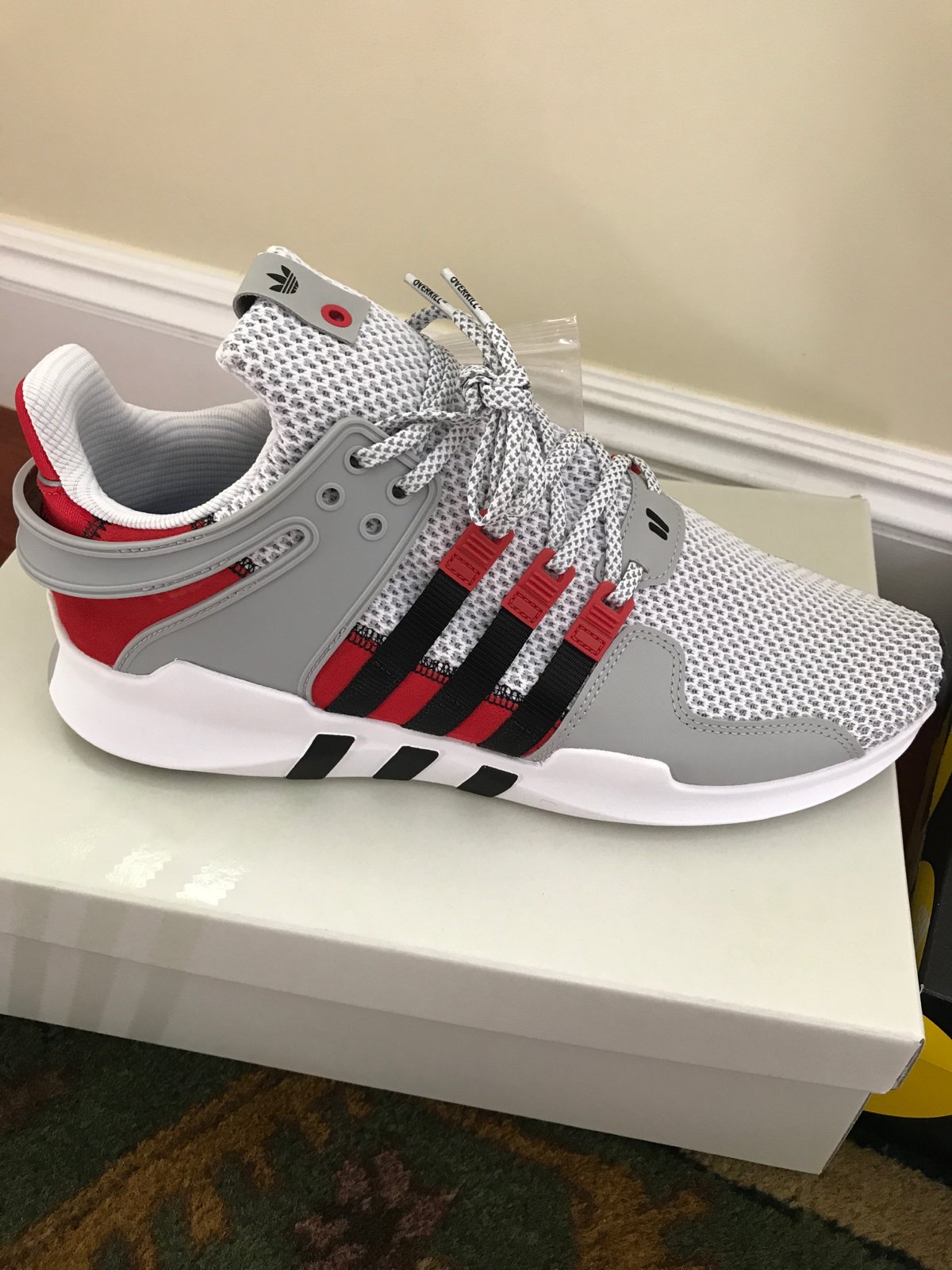 Image of Adidas EQT overkill white