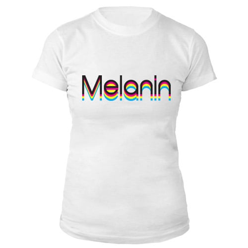 Image of Multicolored Melanin T-Shirt & Tank