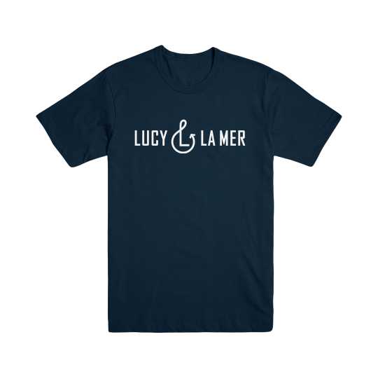 Image of Lucy & La Mer Navy Tee