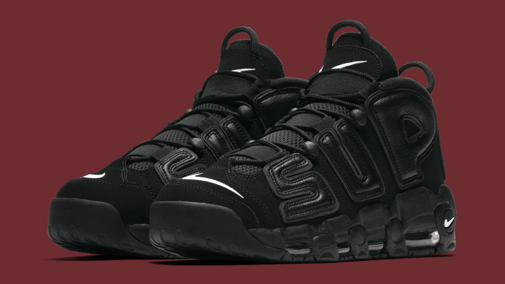 Supreme x Nike Air More Uptempo Black / TheKingasaurous