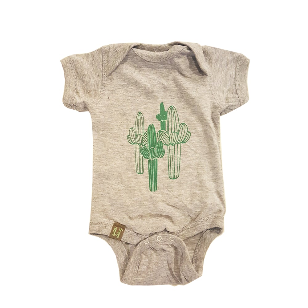 Image of Saguaro ) Infant Fine Jersey Bodysuit