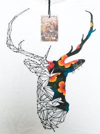 Image 2 of STAG FLORAL  / NIGHT / POLKA / THORN 