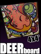 Image of DEER BOARD :: 4x4 
