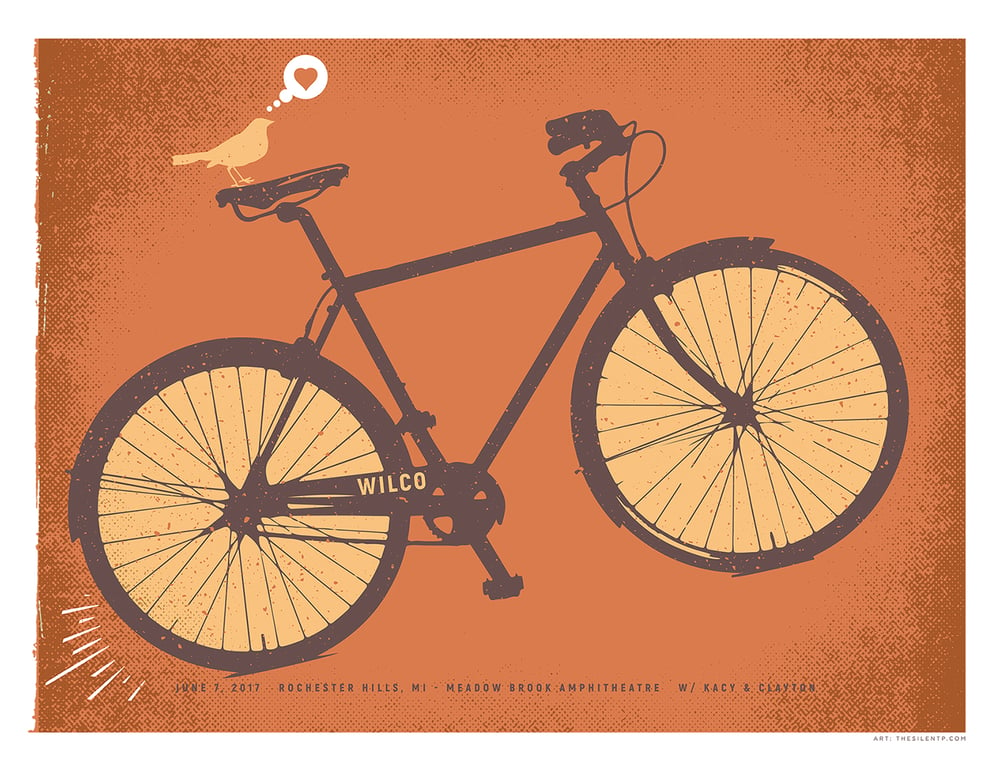  Wilco The Bicycle City Poster