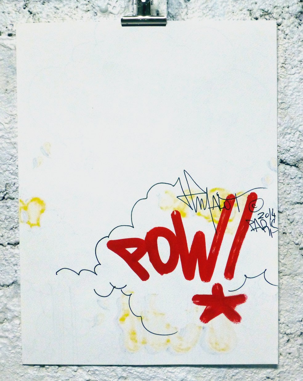 SHOOT THE BANK X POW 1/1 2014