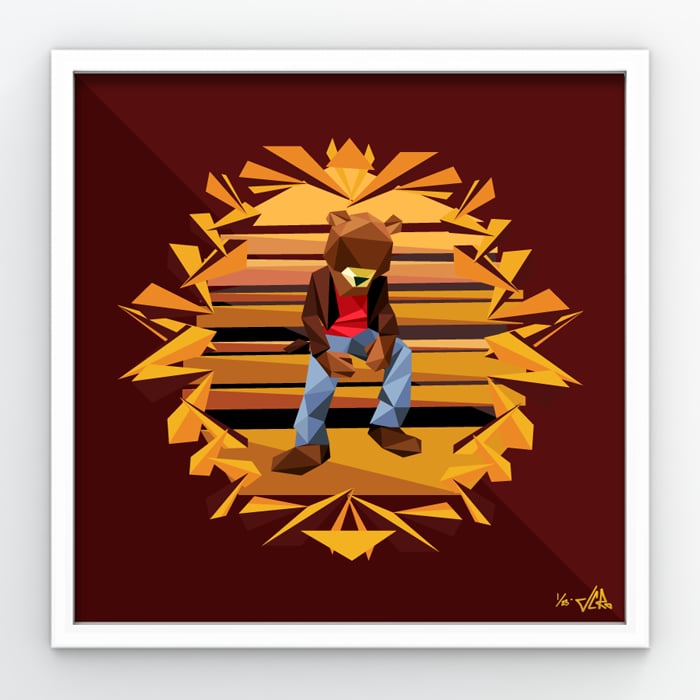 Image of JCRo - "Dropout" print - 20"