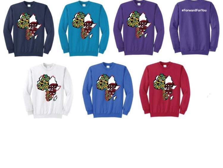 Image of Vibrant Colored Crew-necks/Sweatshirts