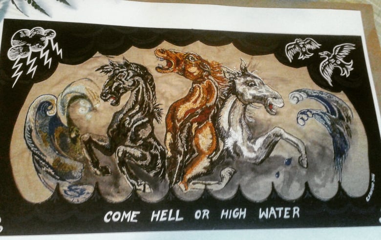 Image of Come Hell or High Water giclee print