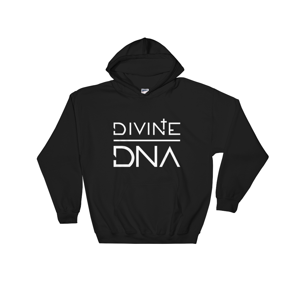 Image of Black Unisex Divine DNA Hoodie