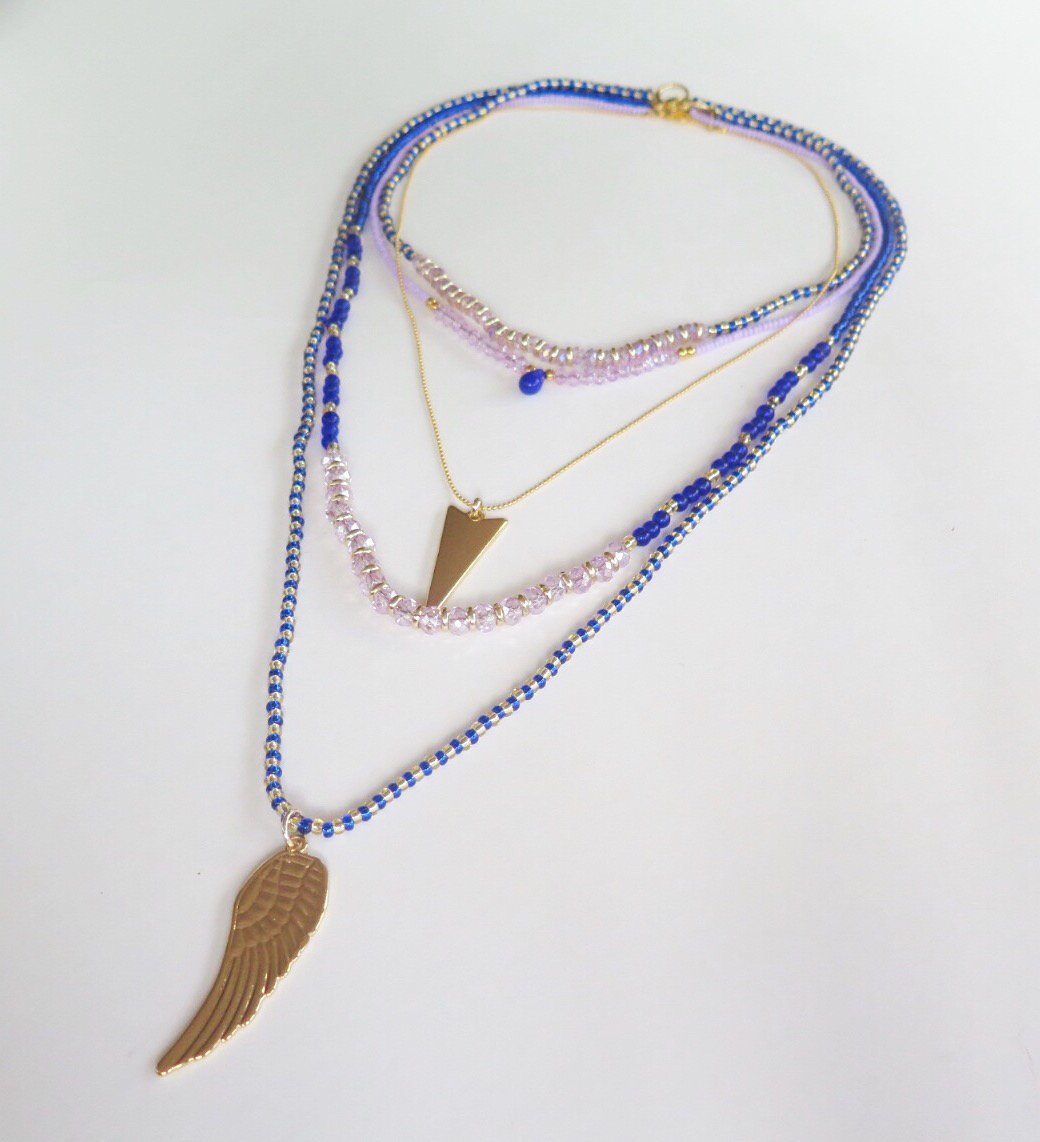 Image of Blue Angels Necklace