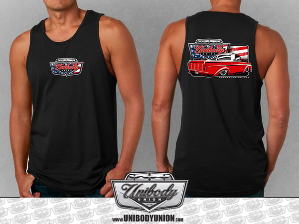 Image of Ford F100 Red, White & Blue Tank Top