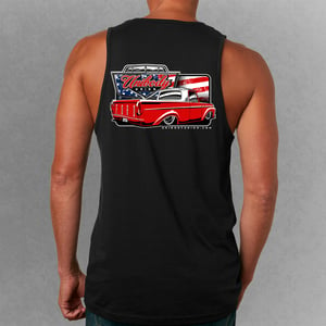 Image of Ford F100 Red, White & Blue Tank Top
