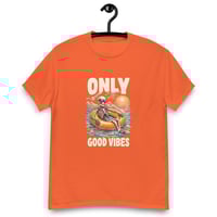 Image 10 of Unisex classic tee, Good Vibes Skeleton Funny Tee
