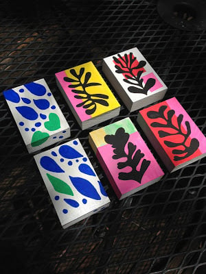 Image of Art-o-mat Block:  Matisse cut-out 