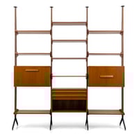 Image 2 of Italian Shelving System, 1960s