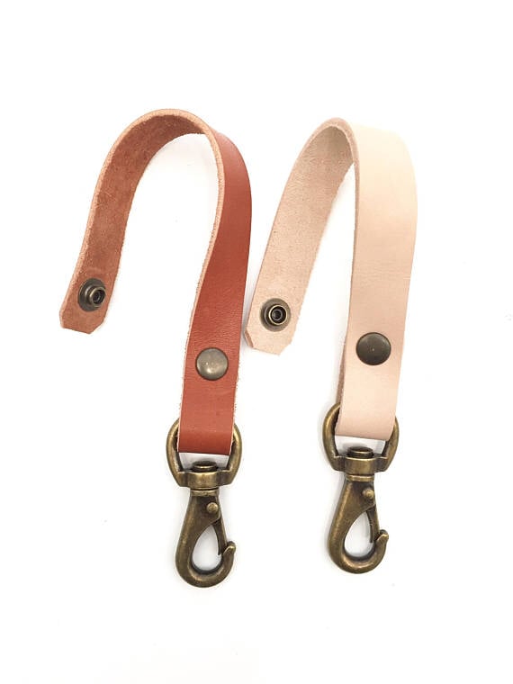 Image of Leather Belt Key Loop