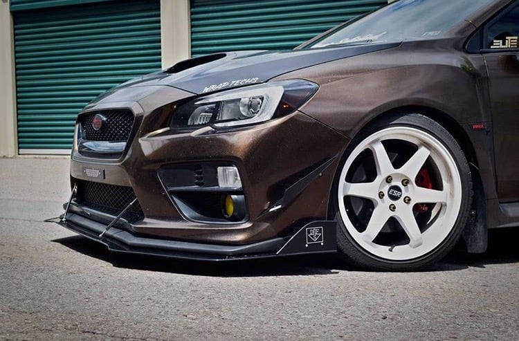 2015 wrx front splitter